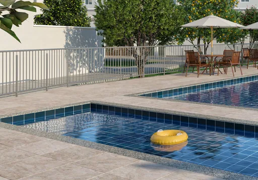 Piscina area lazer condominio