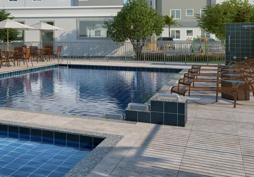 Piscina area lazer condominio 2