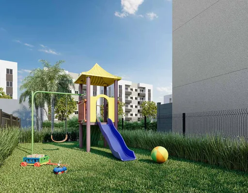 Playground infantil area lazer condominio