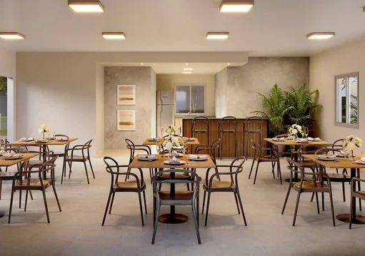 Salao de festas render interior