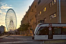 Roda gigante vlt entorno urbano