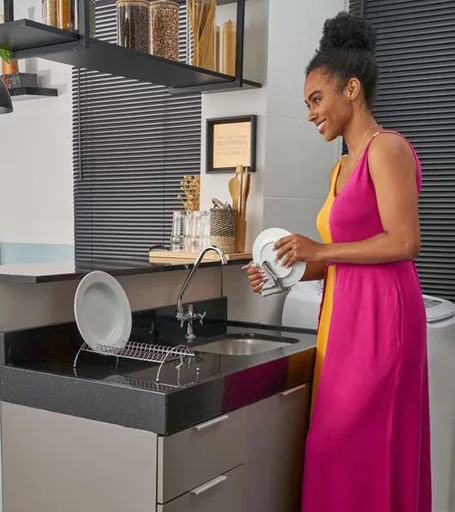 Cozinha decorada estilo vida