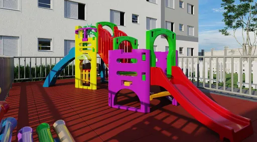 Playground infantil area lazer condominio