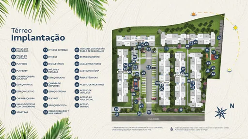 Implantacao terreo blocos amenidades numeradas