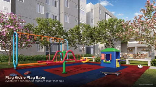 Playground play kids baby amenidade condominio