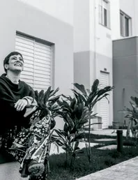 Moradora area comum empreendimento