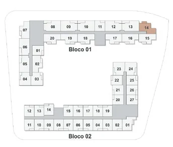 Planta pavimento blocos 01 02