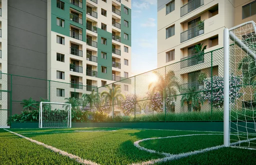 Quadra futebol society amenidade condominio