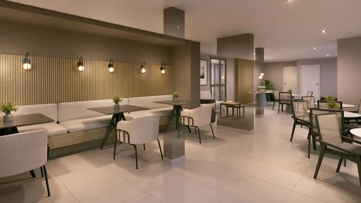 Salao festas area convivencia render