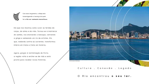 Vista baia guanabara contexto localizacao