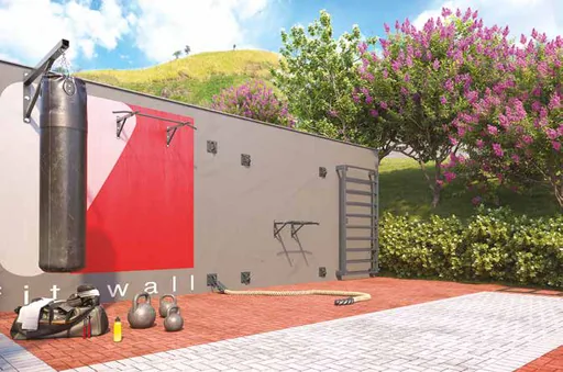 Area fitness outdoor fit wall