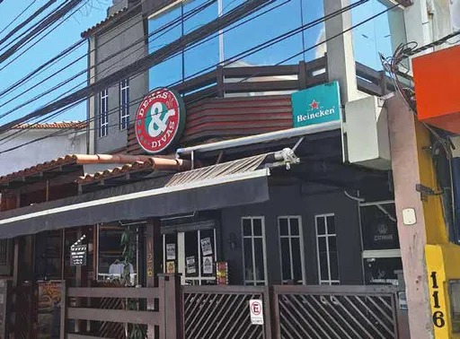 Bar restaurante entorno bairro