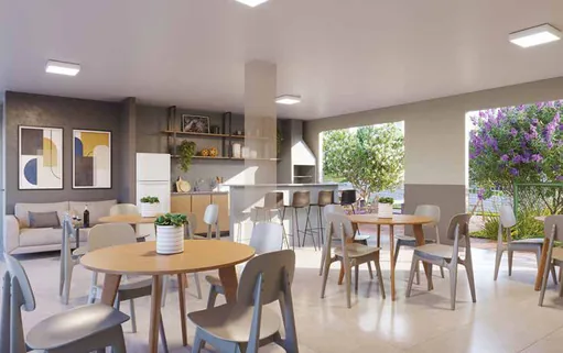 Salao festas area comum render