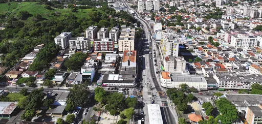 Vista aerea bairro entorno localizacao