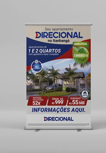 Banner promocional conquista itanhanga green