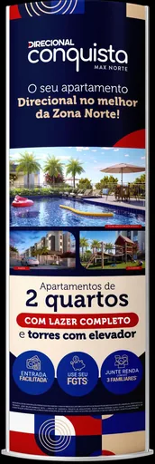 Banner promocional conquista max norte