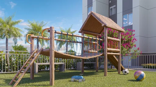 Playground infantil area lazer condominio