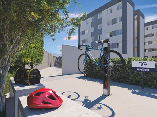 Estacao bike area condominio render