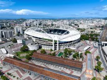 Estadio olimpico entorno bairro