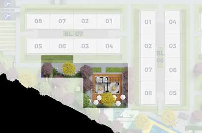 Implantacao blocos areas comuns