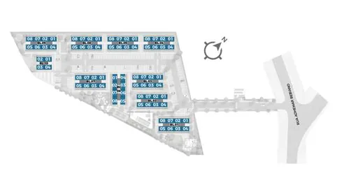 Implantacao blocos numerados empreendimento 2