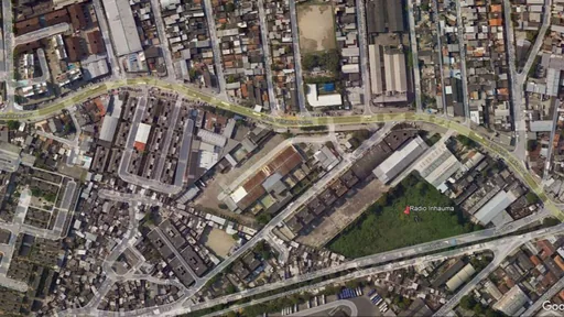 Mapa satelite localizacao bairro inhauma