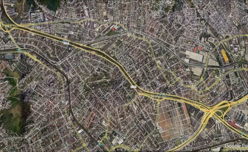 Mapa satelite localizacao bairro inhauma 2
