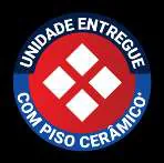 Selo unidade entregue piso ceramico