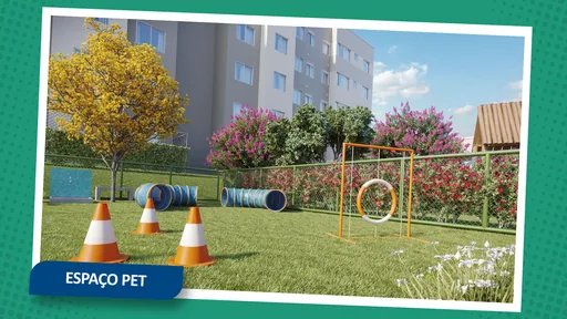 Espaco pet area lazer render