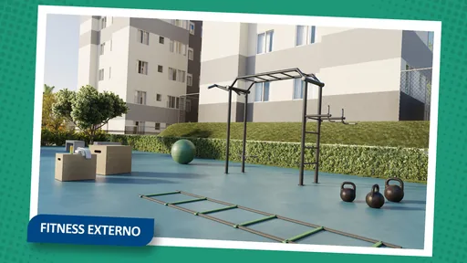 Fitness externo area condominio