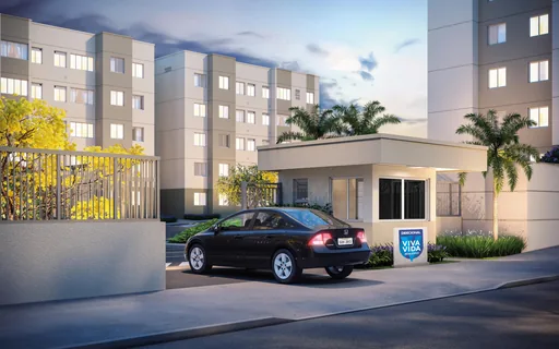 Fachada entrada condominio viva vida realengo
