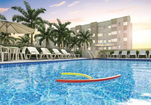 Piscina area lazer condominio