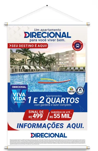 Render piscina area lazer empreendimento