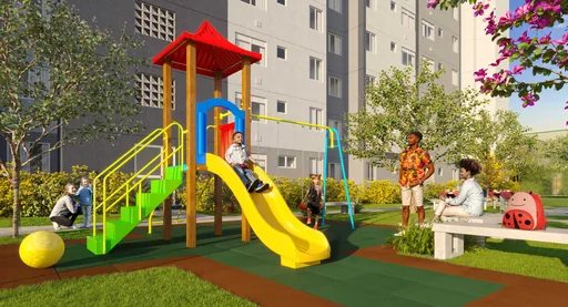Playground infantil area lazer condominio