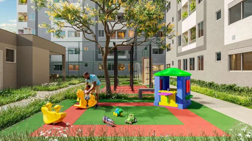 Playground infantil area lazer condominio