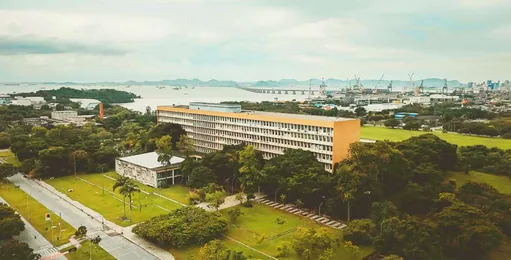 Vista aerea regiao universidade baia