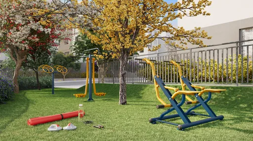 Academia ar livre equipamentos fitness jardim