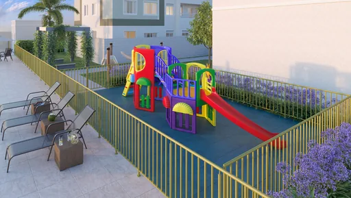 Playground infantil area lazer condominio