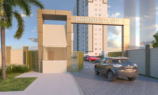 Render entrada portaria mirante da luz