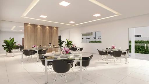 Salao festas render interior