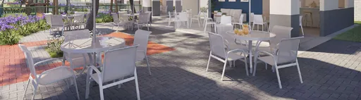 Area gourmet externa render empreendimento