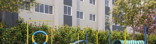 Playground infantil area lazer condominio 2