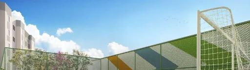 Quadra esportiva render amenidade condominio