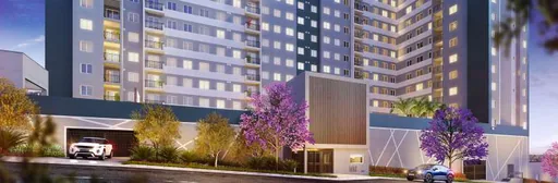 Fachada externa render empreendimento