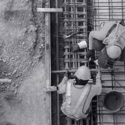 Obra construcao andamento