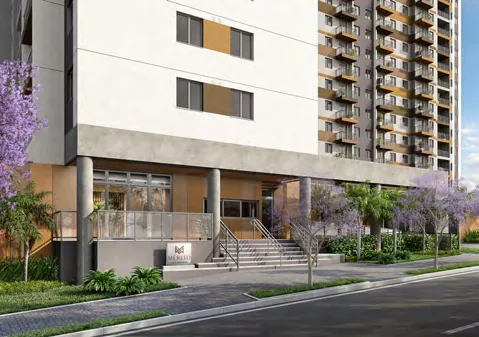 Fachada entrada principal empreendimento