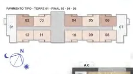 Pavimento tipo torre01 andares 02 04 06