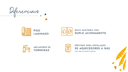 Diferenciais acabamentos unidade