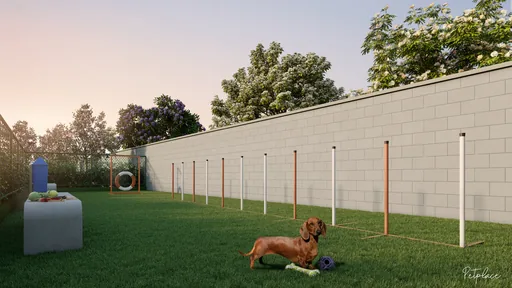 Pet place area amenidade render