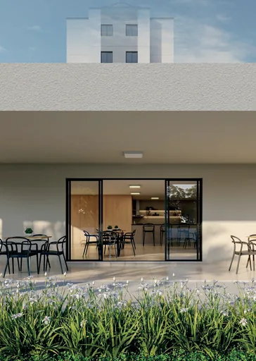 Render noturno espaco gormet jardim